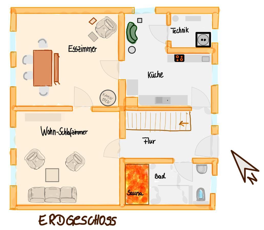 Forsthaus Zartwitzer Huette Apartment เร็คลีน ภายนอก รูปภาพ